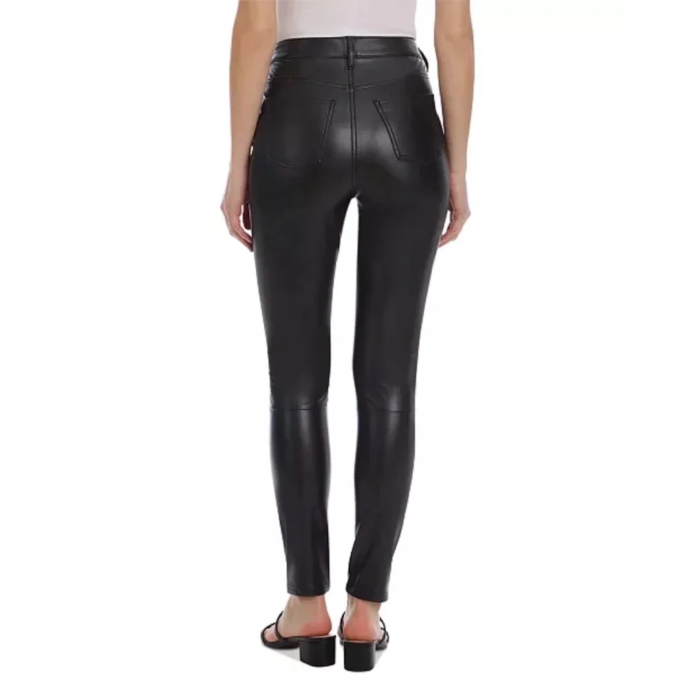 Avec Les Filles Faux Leather Pants - Picture 3 of 9